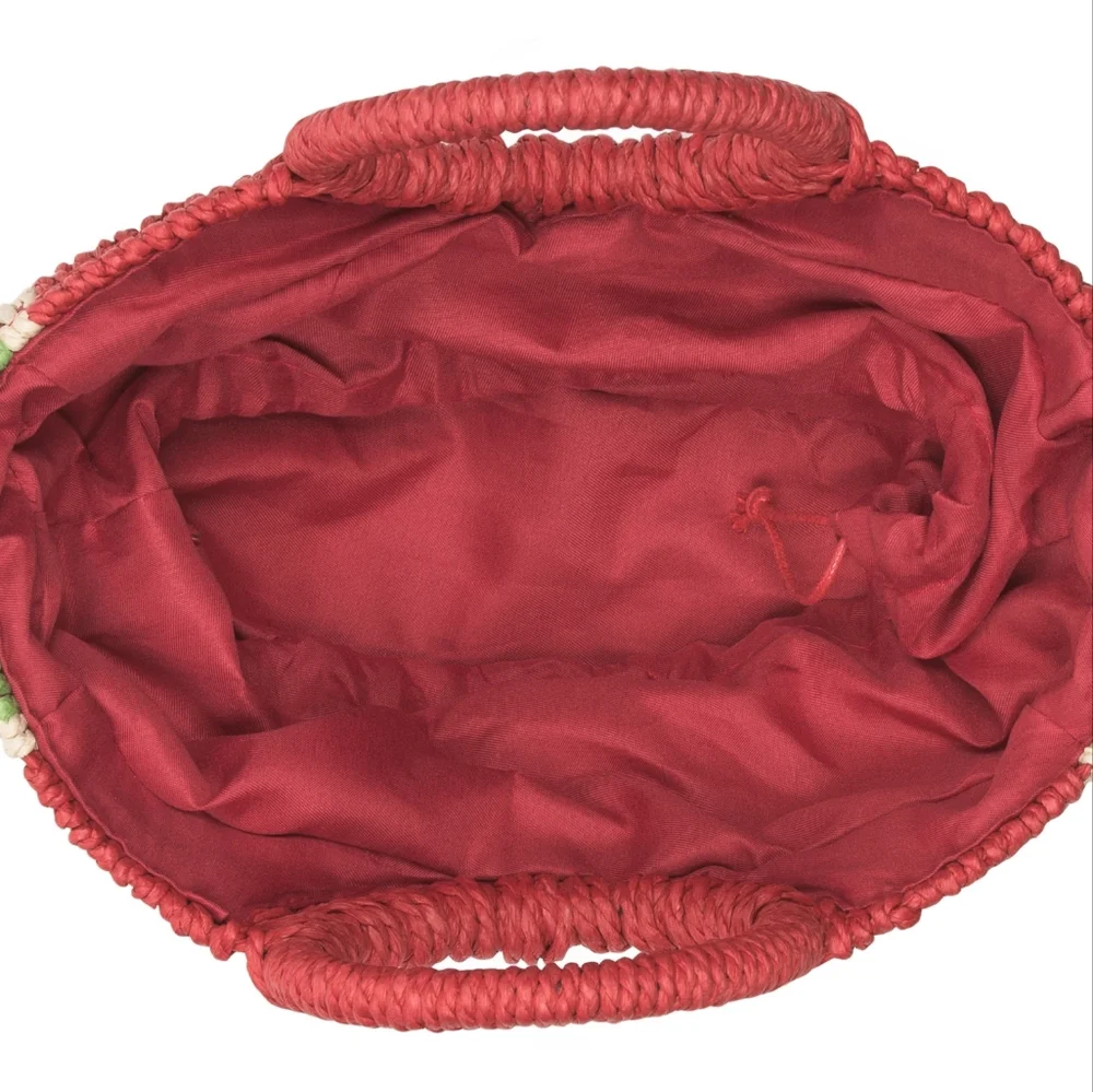 NEW Watermelon Straw Handbag